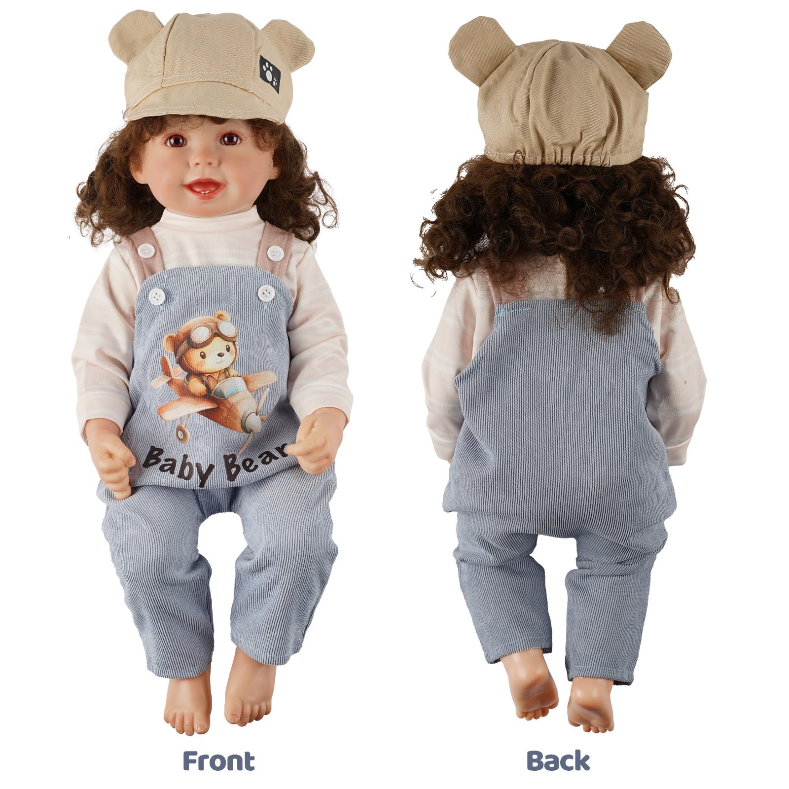 BABESIDE 17-22 inch-doll-fit ensures comfortable wear and reuse