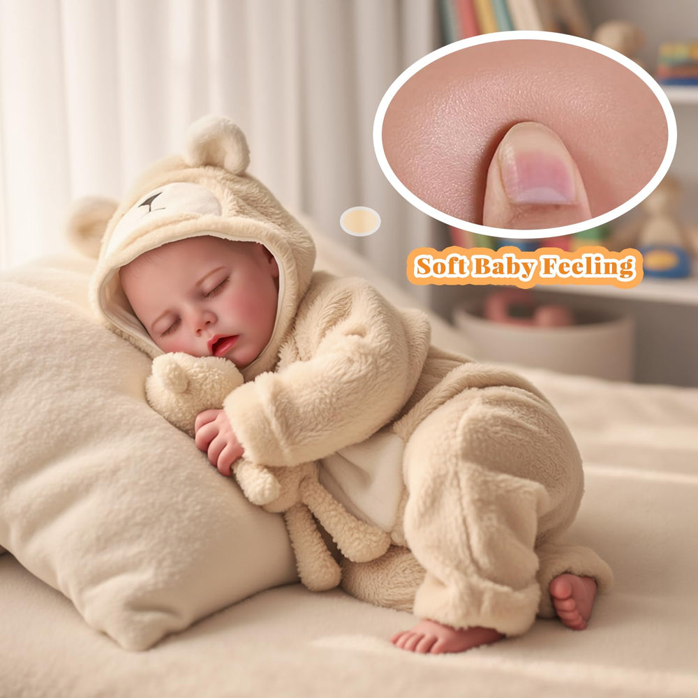 BABESIDE bear outfit adds cozy, camera-ready charm for play and display.