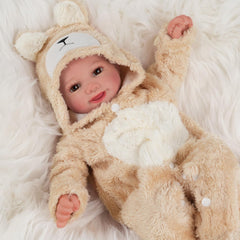 BABESIDE bear-style dress-up set creates cozy dressing moments