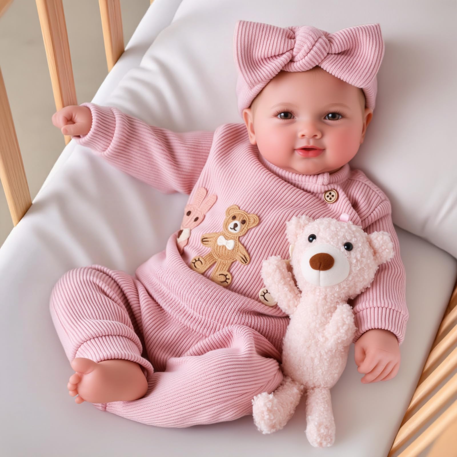 BABESIDE Benson 20inch delicate fingers and toes for lifelike handling