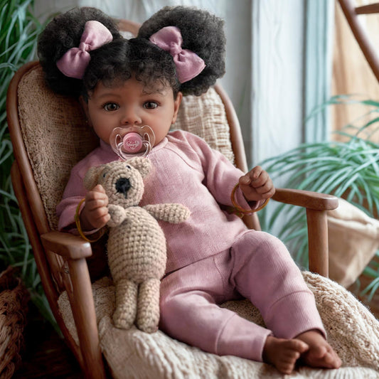 BABESIDE Daisy 20-inch soft body doll for cuddly, lifelike hugs and play.