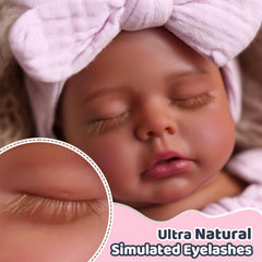 BABESIDE Daisy soft cloth body ideal for cuddling and gentle handling.