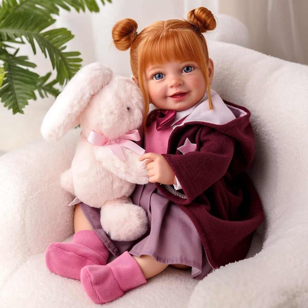 BABESIDE Dara soft cloth body for warm, comforting play experiences