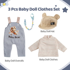 BABESIDE compact-packaged-blue set ideal for birthdays and holidays