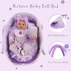 Babeside doll close-up face highlighting realistic features and detail