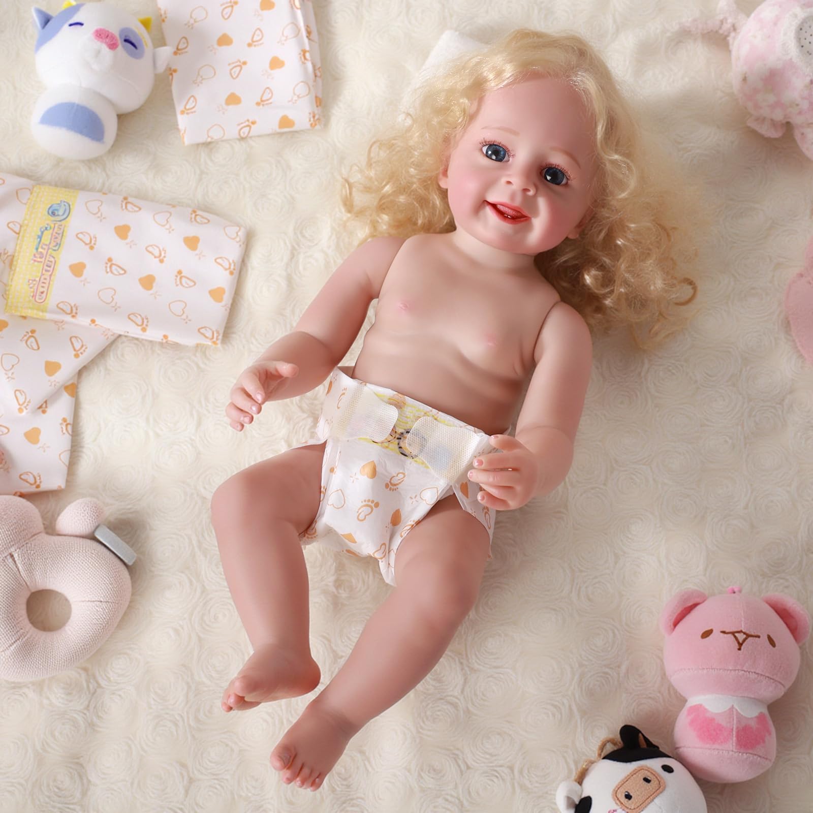 BABESIDE doll clothes compatibility shows easy mix-and-match playwear.