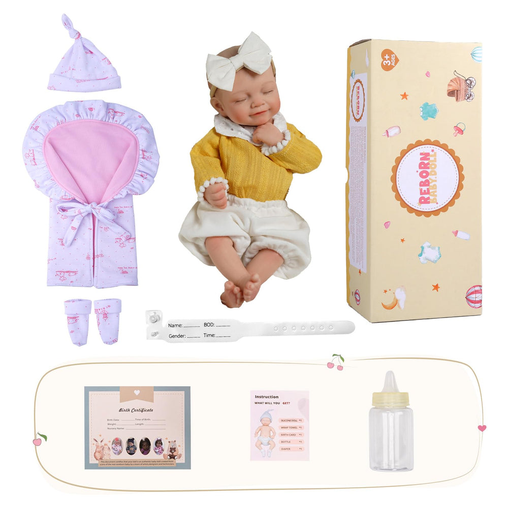 BABESIDE complete accessories showcase for a ready-to-play newborn experience.