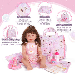 BABESIDE doll diaper accessory for pretend care routines