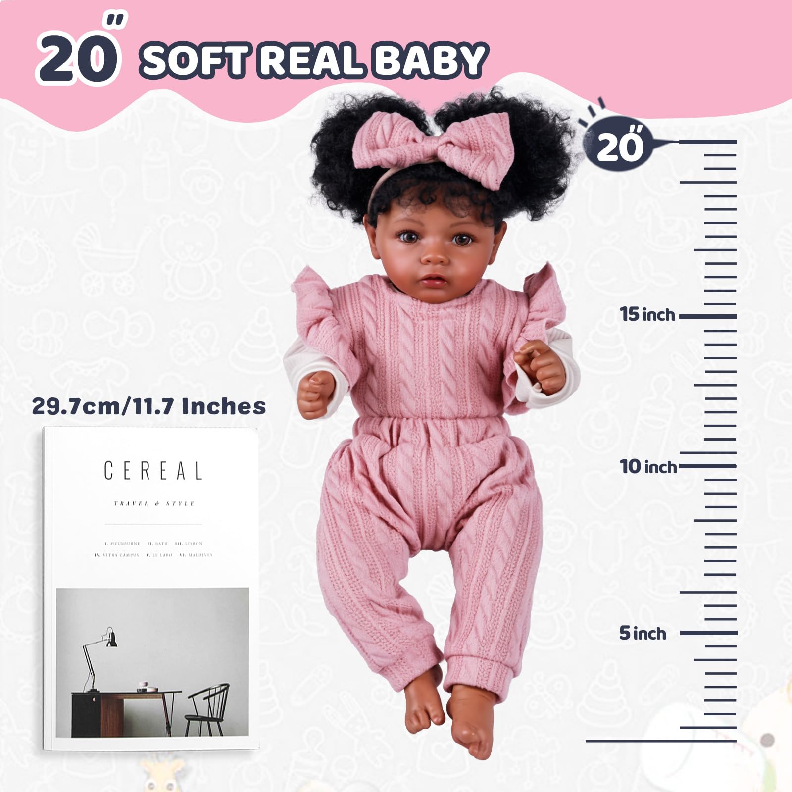 BABESIDE gift box makes the doll ideal for birthdays and celebrations.