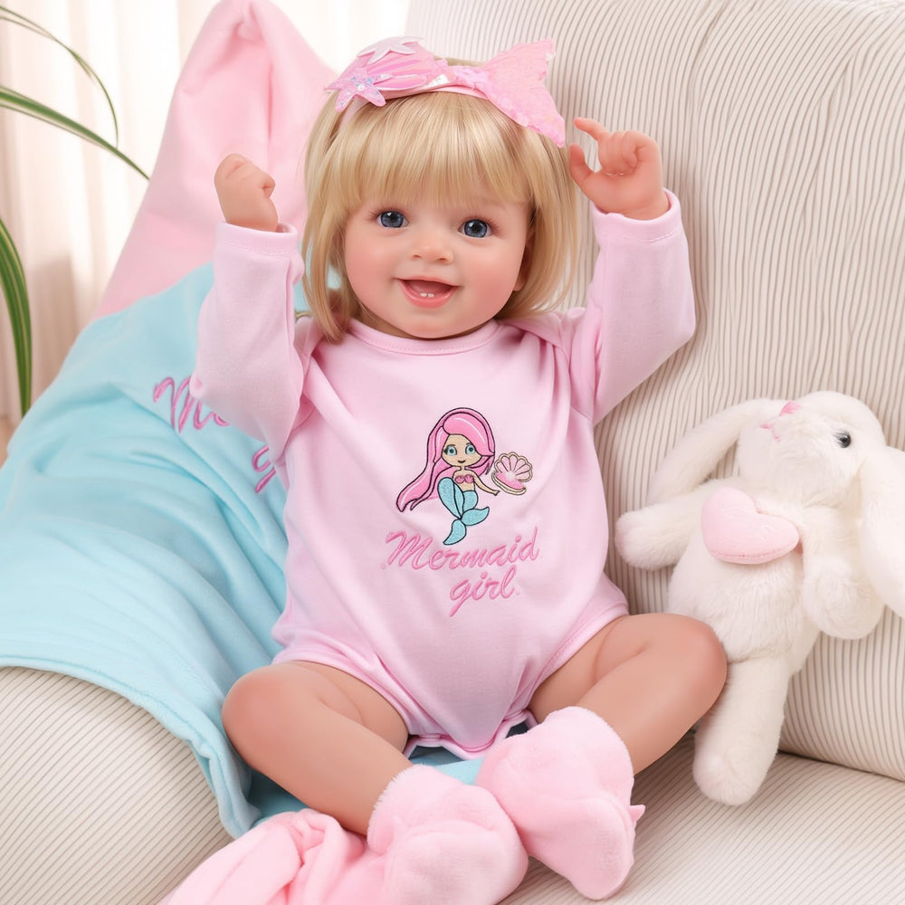 BABESIDE hair detail closeup, lifelike features spark imaginative play.