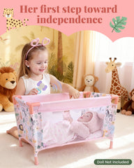 Babeside doll play-ready pack supports on-the-go pretend scenarios