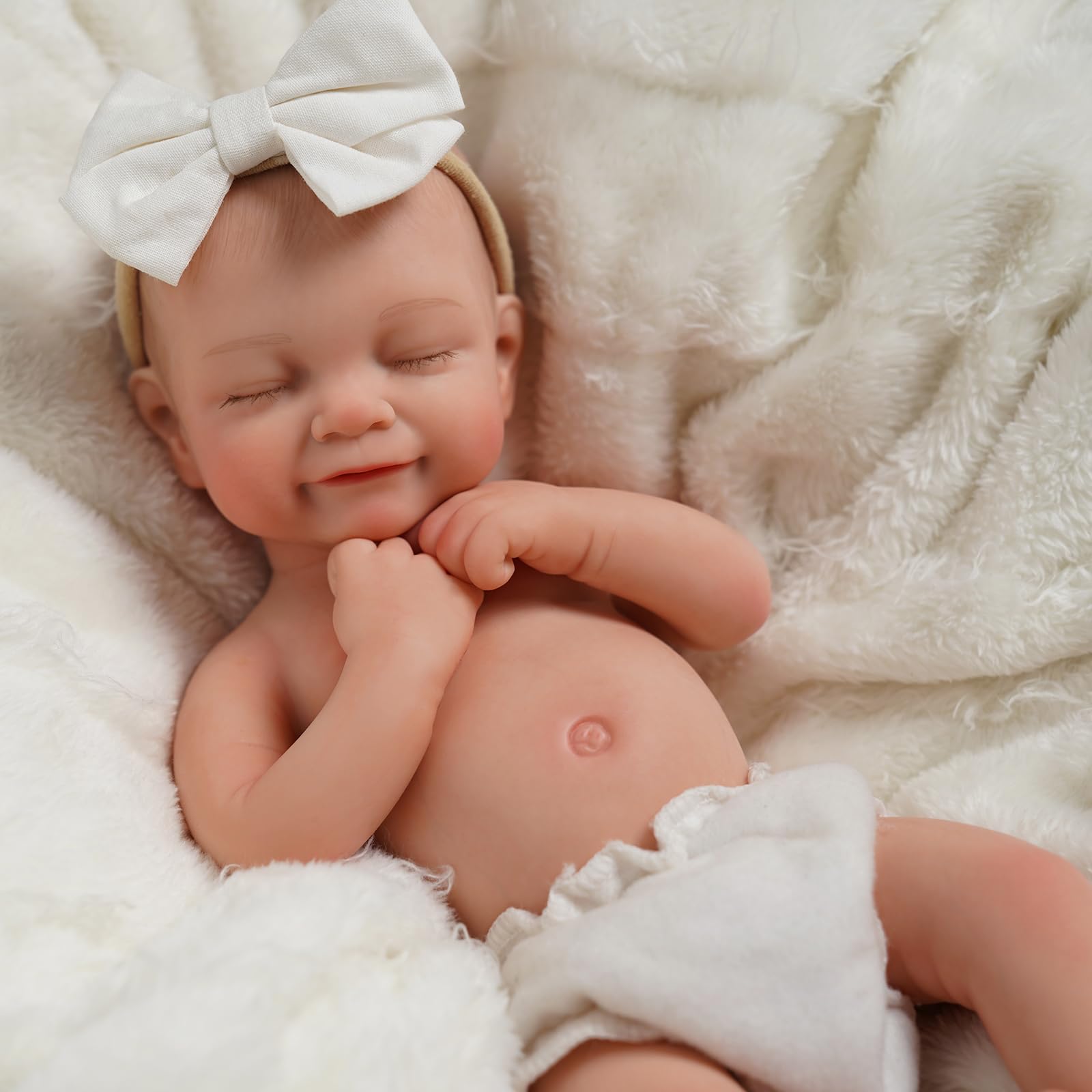 BABESIDE doll with child during playtime illustrating imaginative interaction.