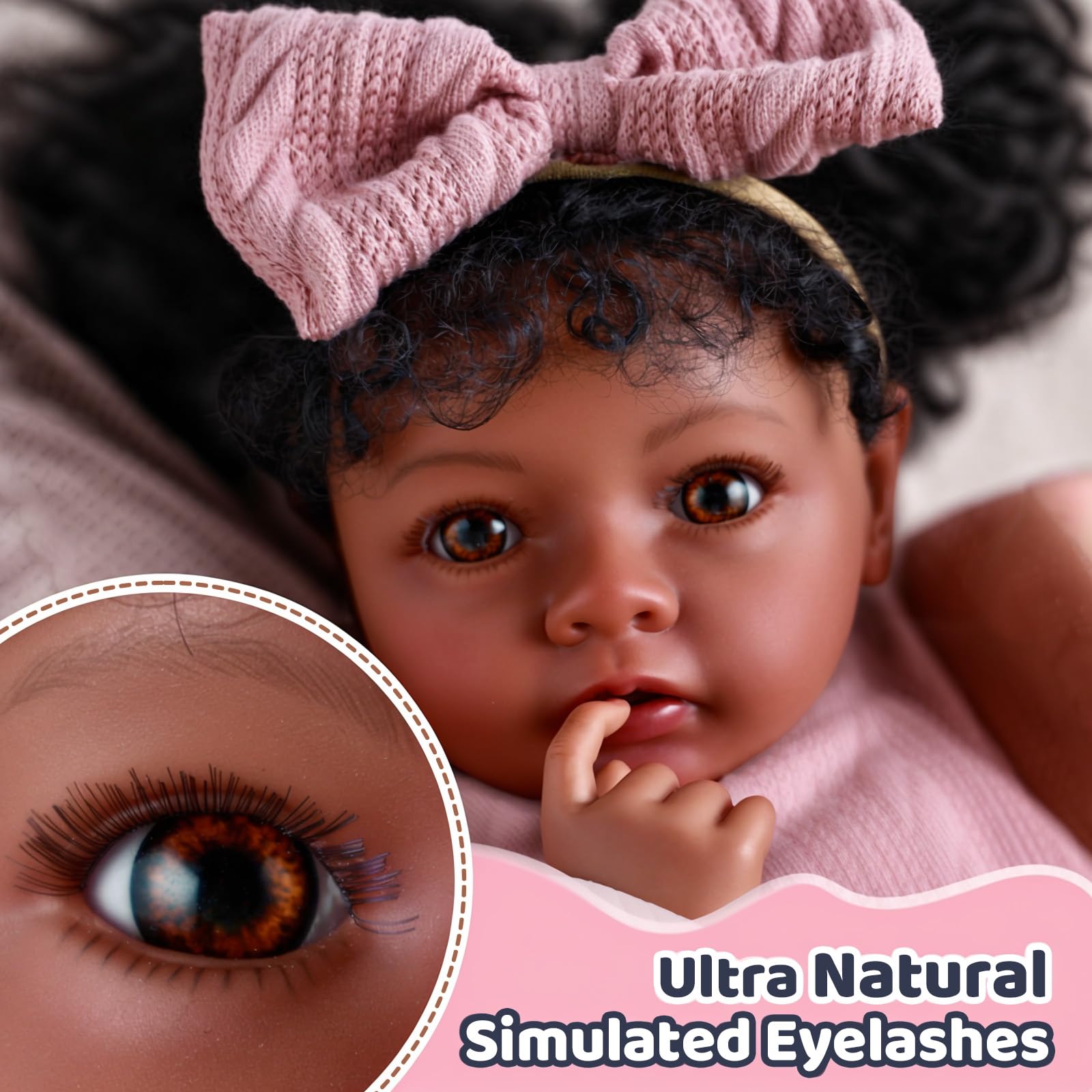 BABESIDE poseable limbs enable versatile pretend play setups.