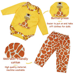 BABESIDE socks for 17-22 inch dolls, gentle fabric for quick outfit changes