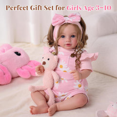 BABESIDE Soft cloth body enhances gentle hugs and realistic posing.