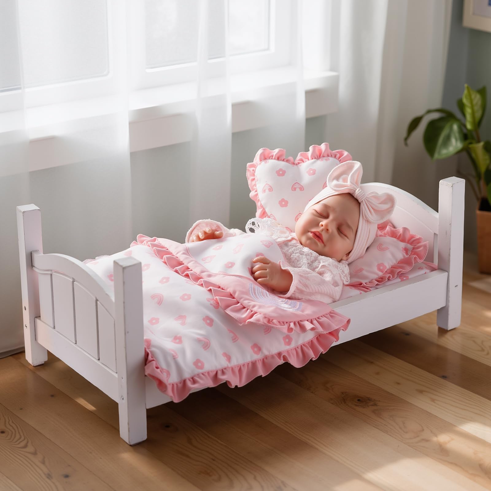 Babeside easy-care materials are machine washable for quick cleanup.