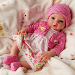 BABESIDE flower accents add charm to doll outfits