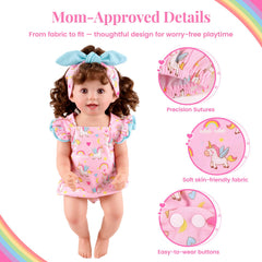 BABESIDE formal yet fun dress-up piece for special pretend moments