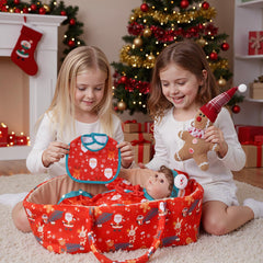 BABESIDE Gingerbread Man Toy for imaginative holiday play