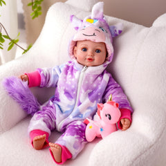 BABESIDE lightweight plush body supports safe, interactive playtime.