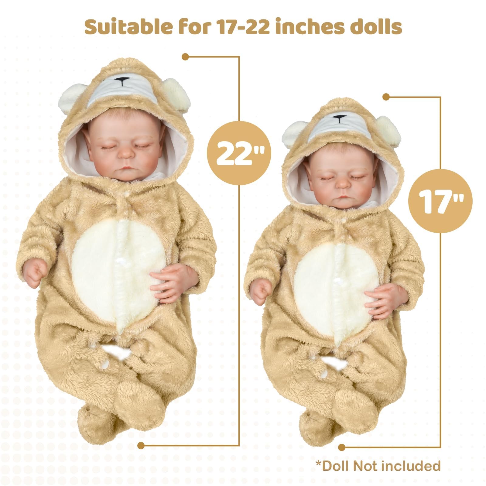 BABESIDE imaginative play outfit set supports creative dressing games