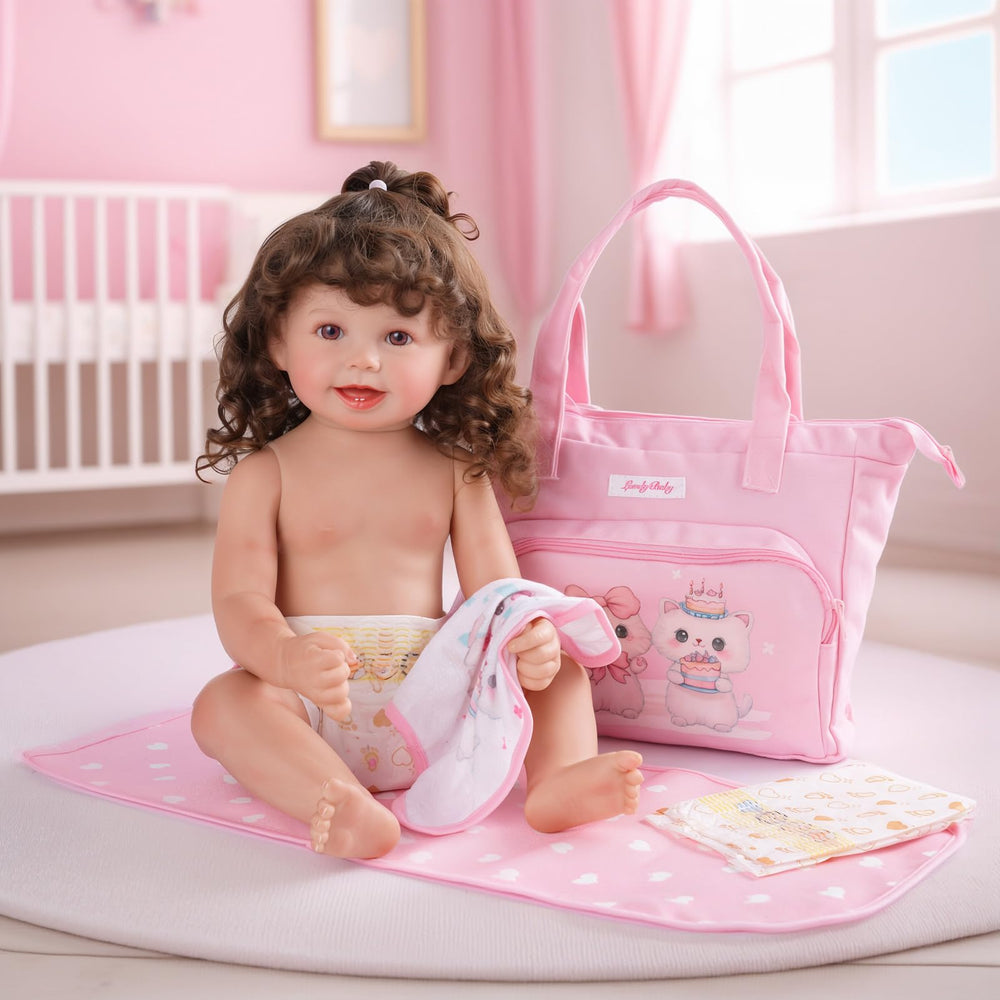 BABESIDE large inner space for organizing doll accessories