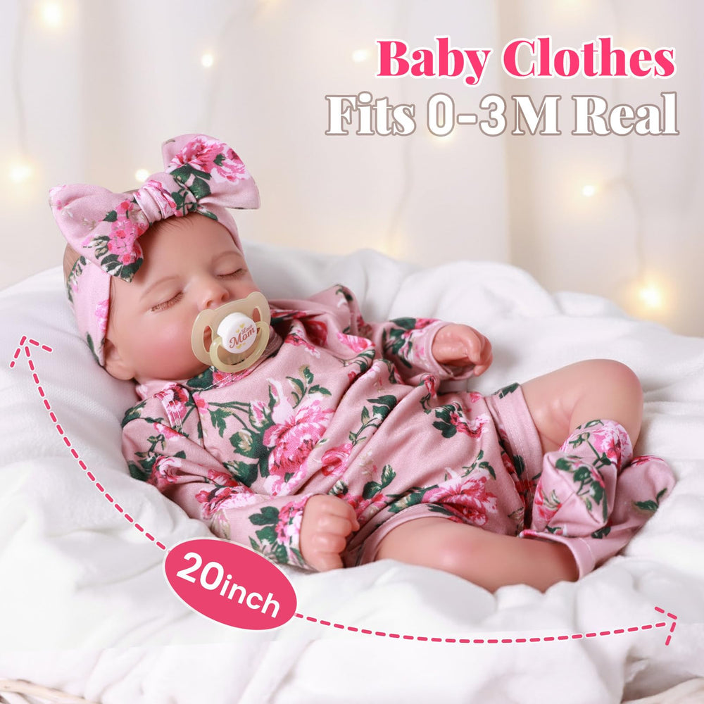 BABESIDE 20-inch soft cloth body feels cuddle-worthy