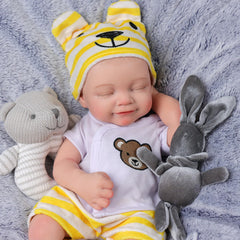 Babeside lifelike reborn baby 16-inch diaper and clothes set included