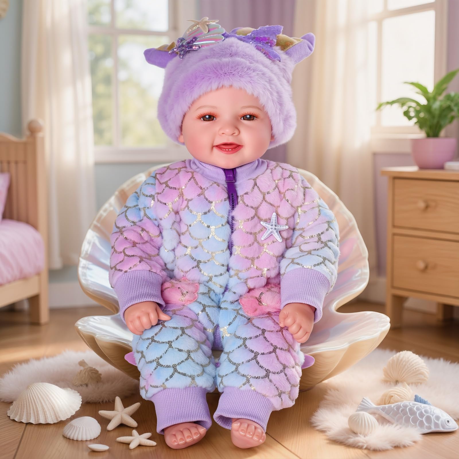 BABESIDE Mia birth certificate provides a lasting keepsake for pretend families.