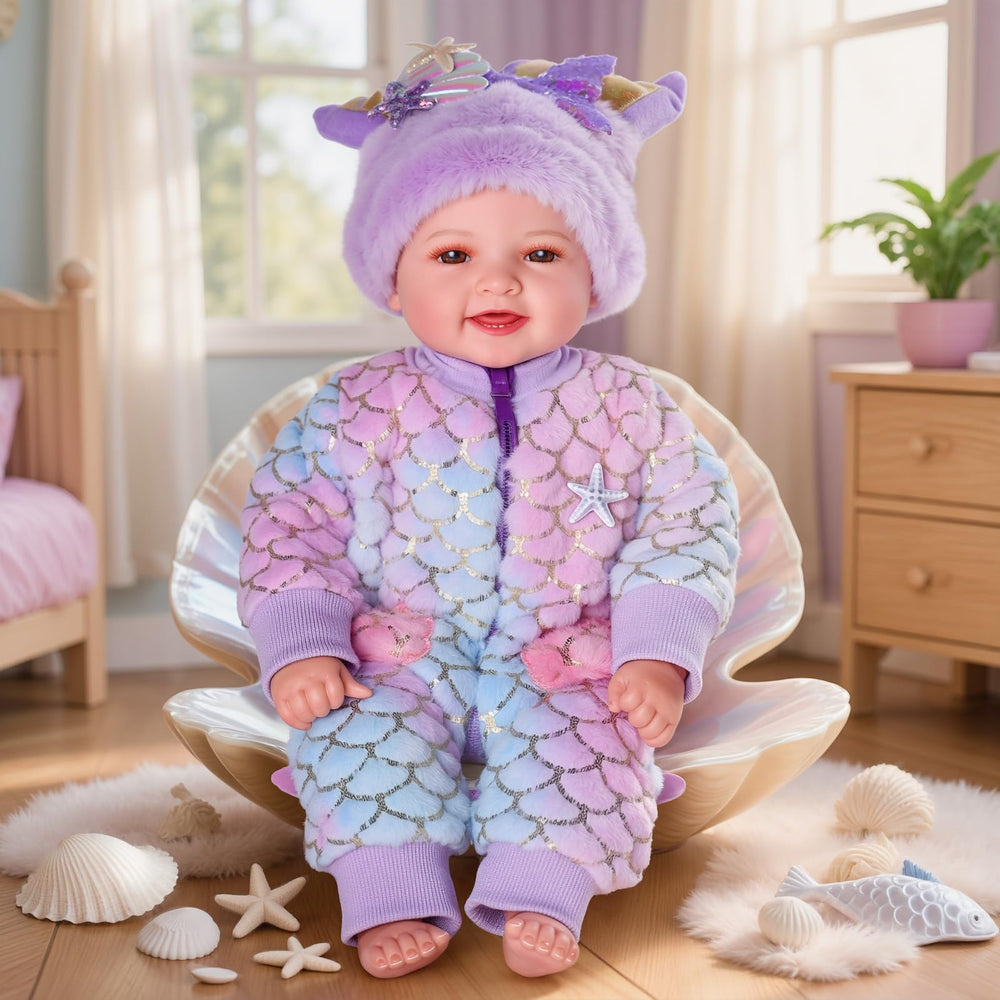 BABESIDE Mia birth certificate provides a lasting keepsake for pretend families.