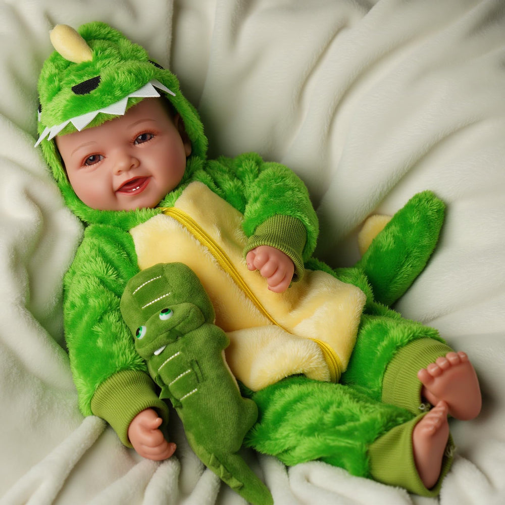 BABESIDE Mia lightweight doll designed for easy handling by toddlers.