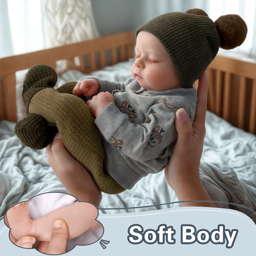 BABESIDE Noah doll with toy accessories for imaginative play