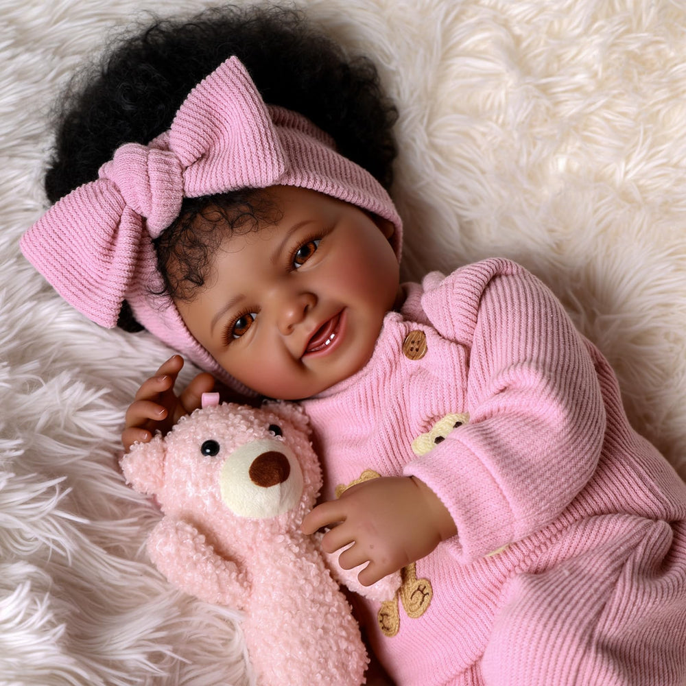 BABESIDE pacifier accessory fits snugly for realistic moments.