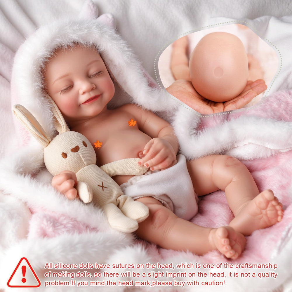 BABESIDE platinum silicone skin texture delivers soft, lifelike touch.