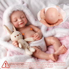 BABESIDE platinum silicone skin texture delivers soft, lifelike touch.