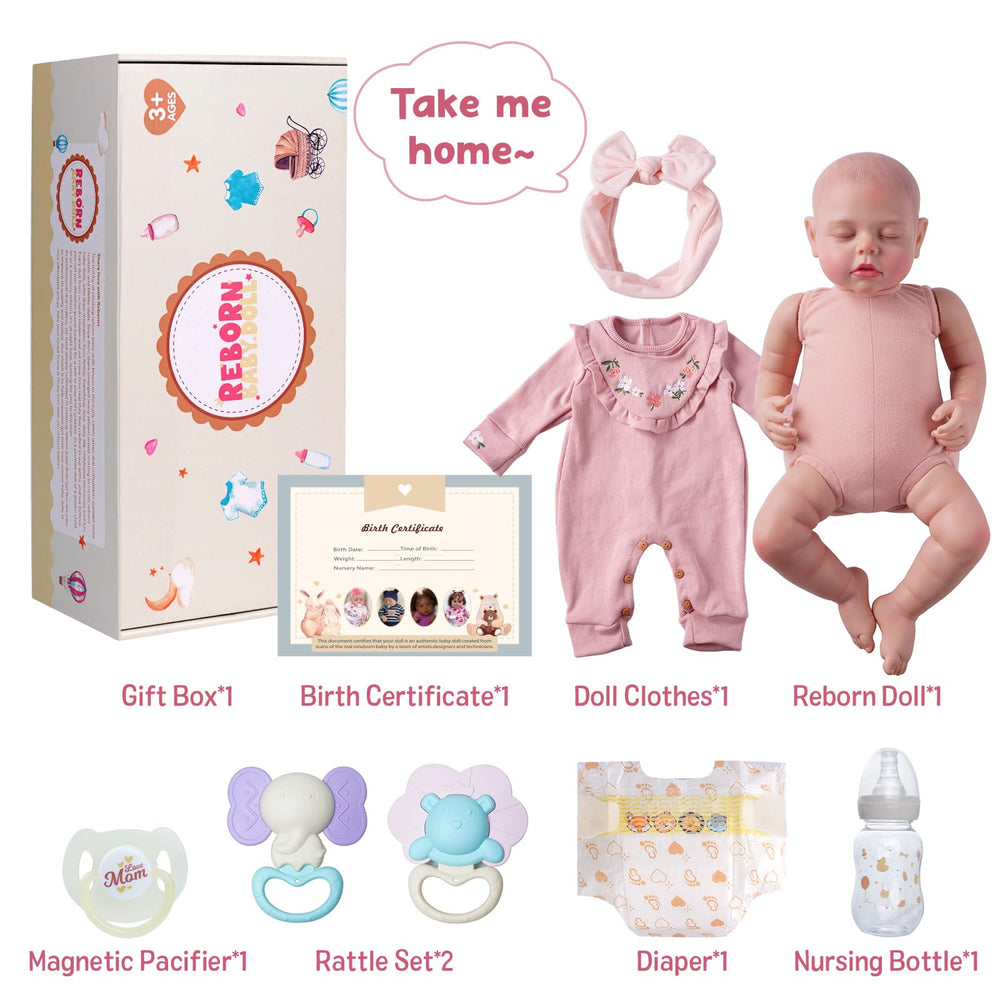 BABESIDE poseable soft-body doll designed for cuddling and gentle play