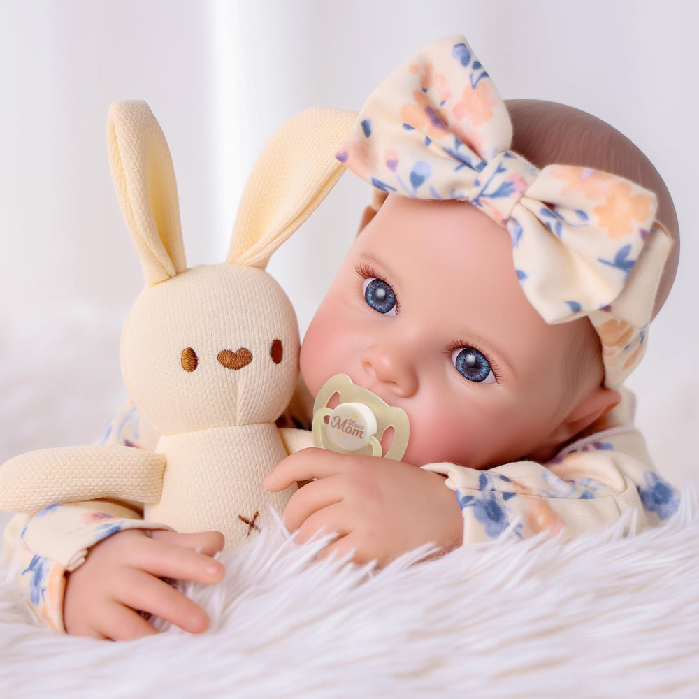 BABESIDE poseable soft doll ideal for nurturing role-play.