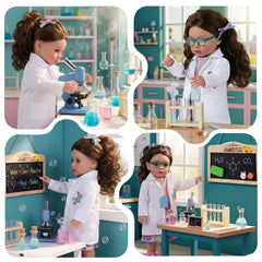 BABESIDE poseable vinyl doll for flexible lab scenes and storytelling