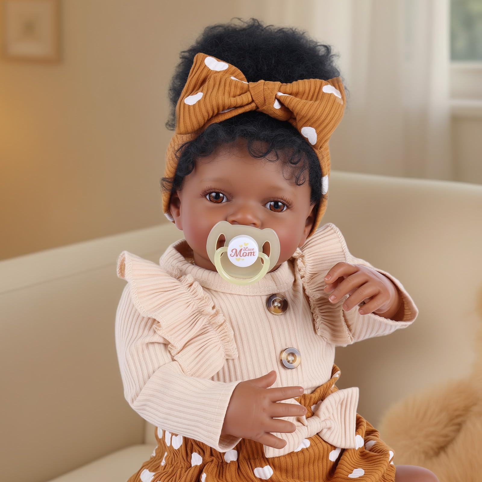 BABESIDE Reborn doll hands posed to illustrate natural gestures for nurturing play.