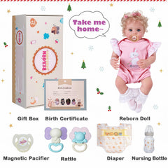 BABESIDE Reborn doll dress-up time enabling creative outfits