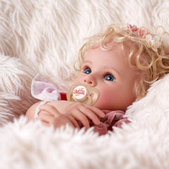BABESIDE Reborn doll hand-rooted hair for realistic styling options