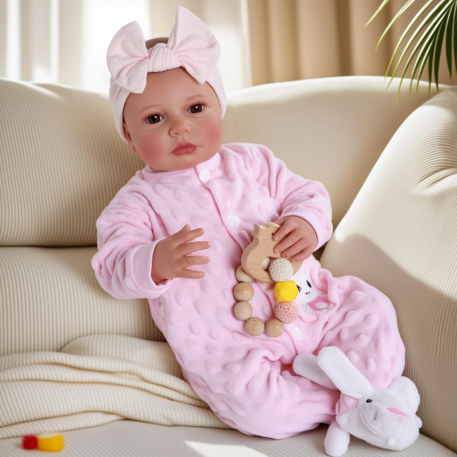 BABESIDE reborn baby doll outfit set offering versatile styling options.