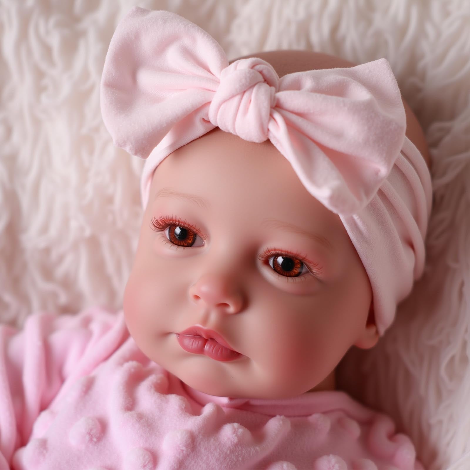 BABESIDE reborn baby doll posing hands and feet for dynamic display.