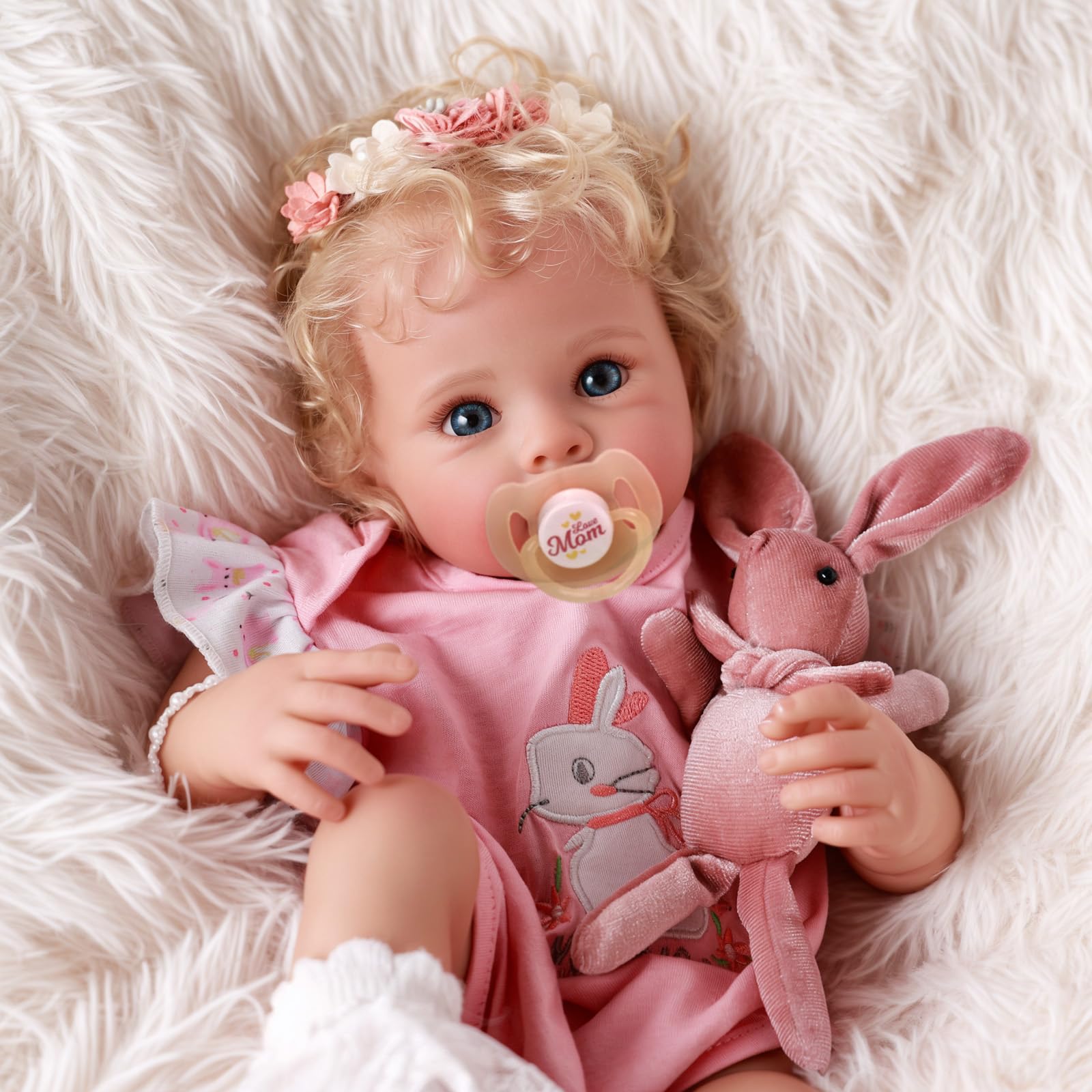BABESIDE Reborn doll soft-body design for gentle hugs and play