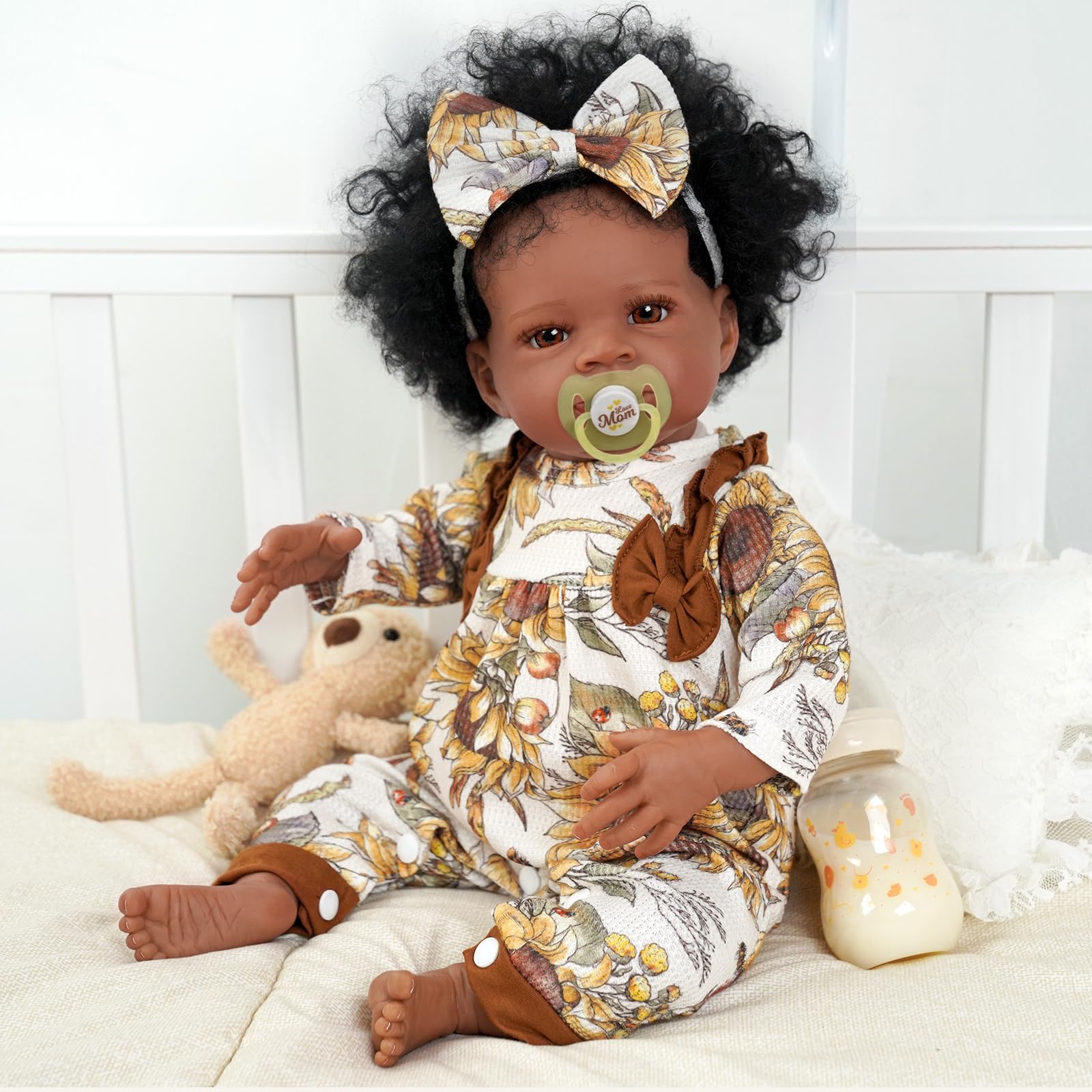 Outfit displayed on BABESIDE Reborn doll to inspire fashion play and styling.