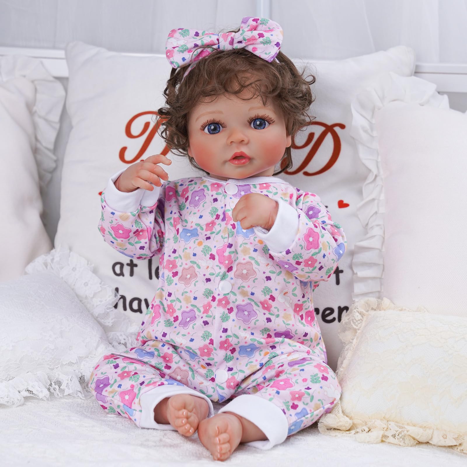 BABESIDE Reborn doll clothes Flamingos romper offers sunny, charming outfits