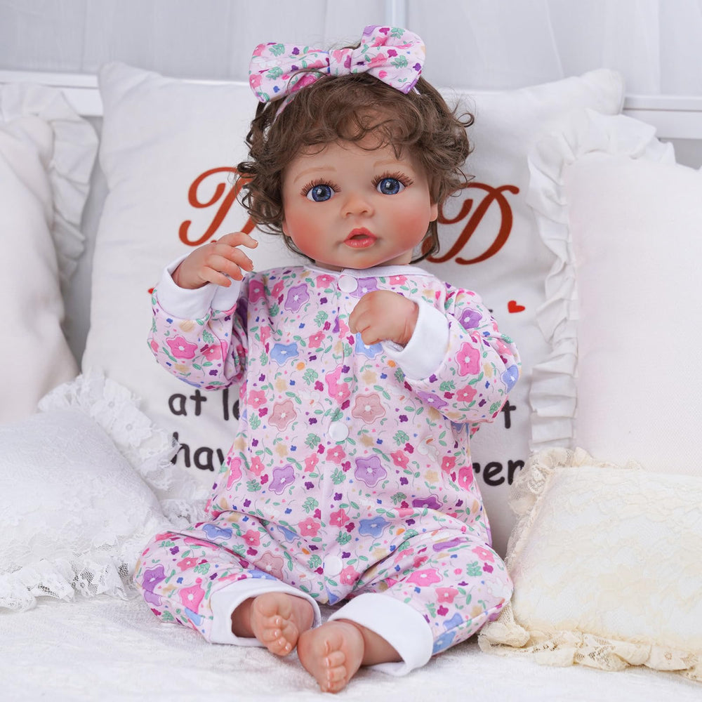 BABESIDE Reborn doll clothes Flamingos romper offers sunny, charming outfits