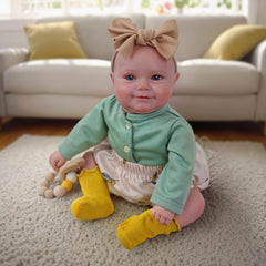 BABESIDE Reborn nail detail complements newborn outfits