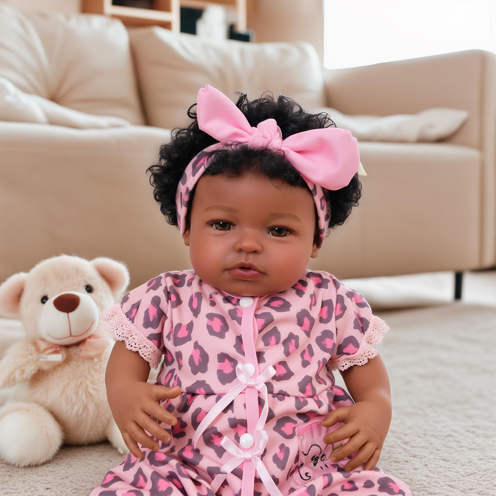 BABESIDE Reborn doll soft vinyl body for cuddly interaction
