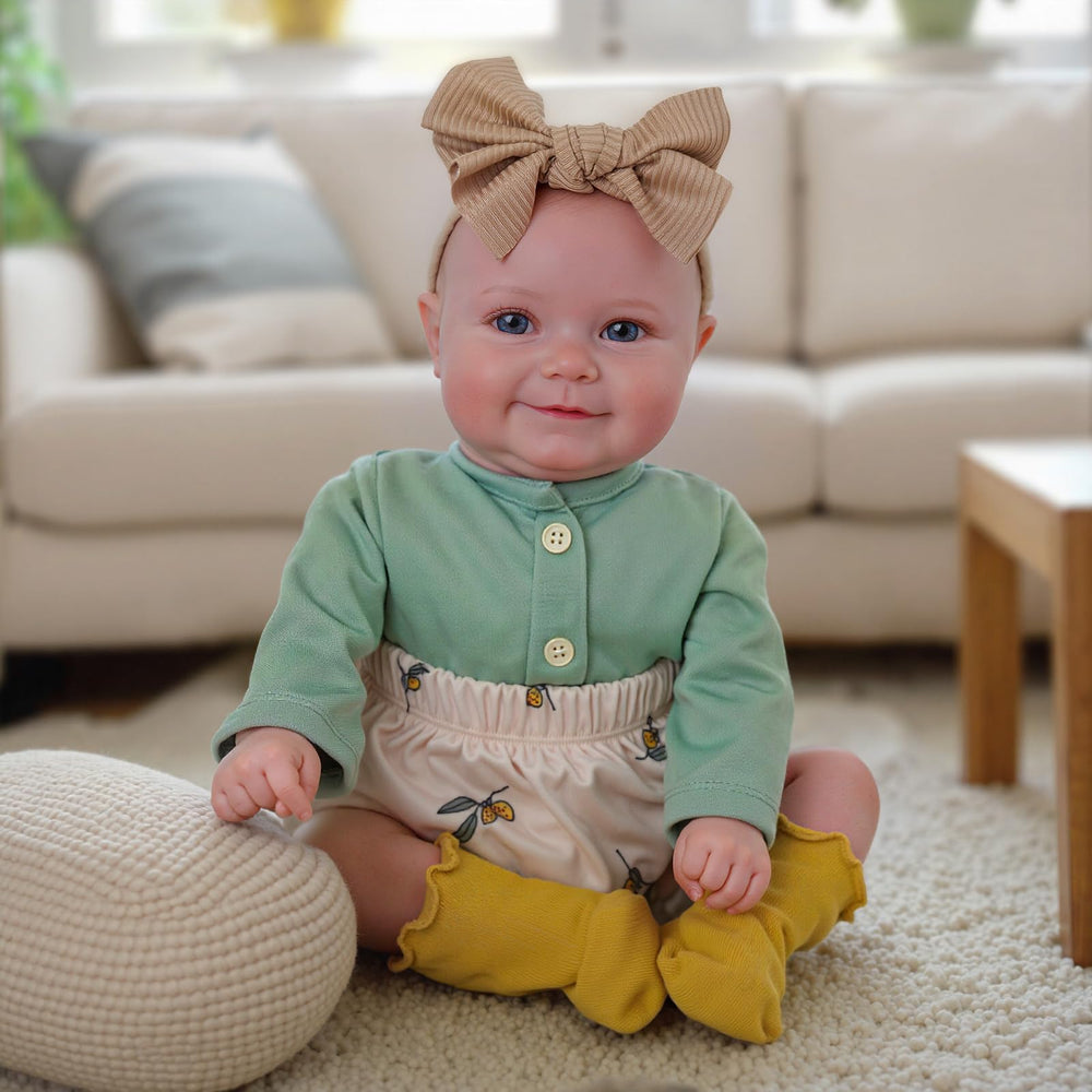BABESIDE Reborn doll skin texture with delicate veins for realism